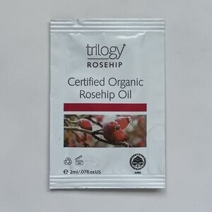 FREE WITH ANY PURCHASE NEW TRILOGY  CERTIFIED ORGANIC ROSEHIP OIL